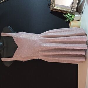 Size 0 Women/Juniors Short Light Pink Formal - NEW W/ Tags